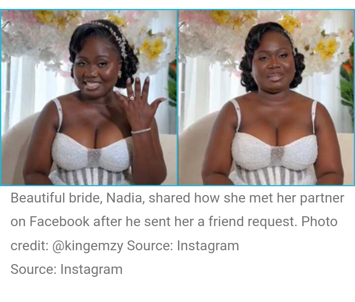 Gorgeous Ghanaian Bride Advises Women To Reply To Direct Messages If They Want To Get Married.