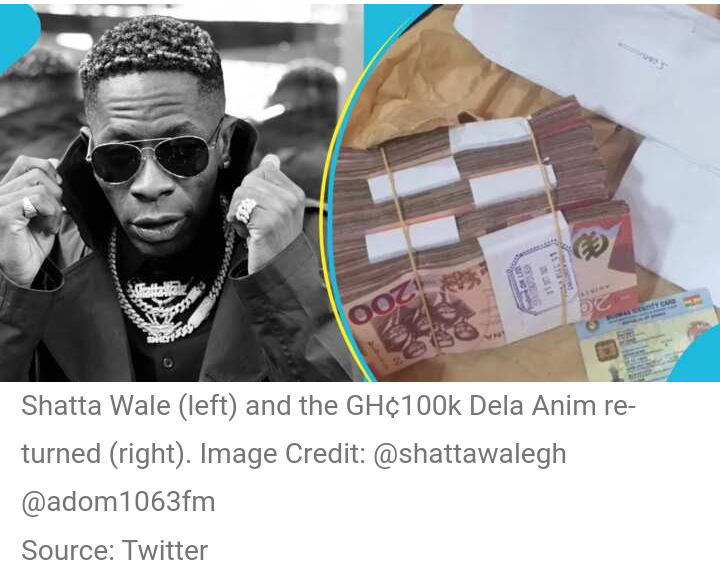 Shatta Wale Promised To Give GH3k To Unemployed Honest GH Man Who Returned GH100k He Found In A Taxi