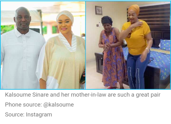 Kalsoume Sinare: Tony Baffoe's Wife Does Terminator Challenge With Her 94-Year-Old Mother-In-Law