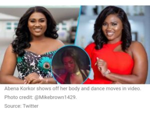 Abena Korkor: Dance Video Of Former TV3 Worker Flaunting Her Curves Causes Stir