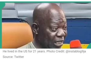 Man Sobs as He Tells the Heartbreaking Story of "How I Found Myself Sleeping under Oshodi Bridge after 21 Years in America"
