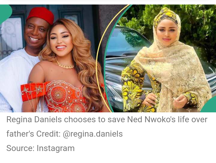 Regina Daniels Explains Why She Would Rather Donate Her Kidney to Ned Nwoko Than Her Father