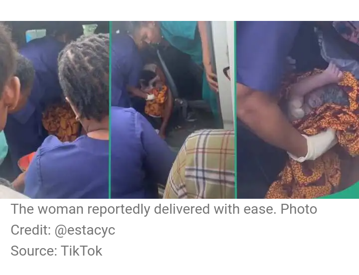 Pregnant Woman Delivers Baby Easily inside Bus on the Way to Warri in Video